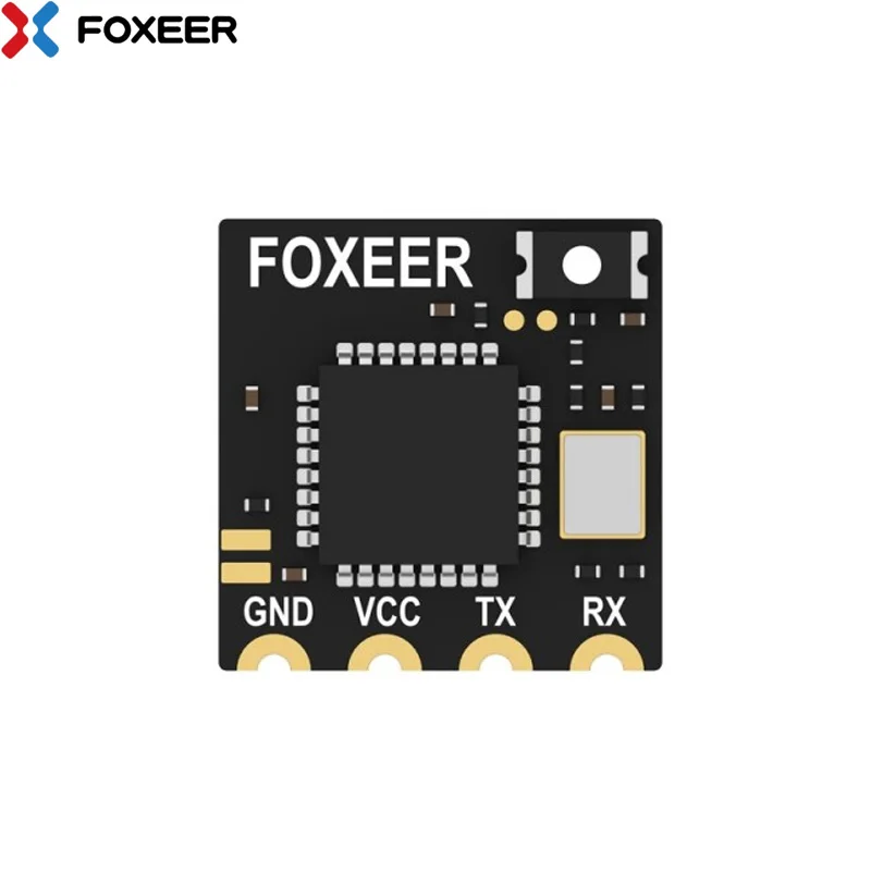 Foxeer ELRS Lite 2.4G Receiver Onboard Ceramic Antenna LED Indicator for ELRS 2.4G TX FPV Freestyle Long Range Drone DIY Parts