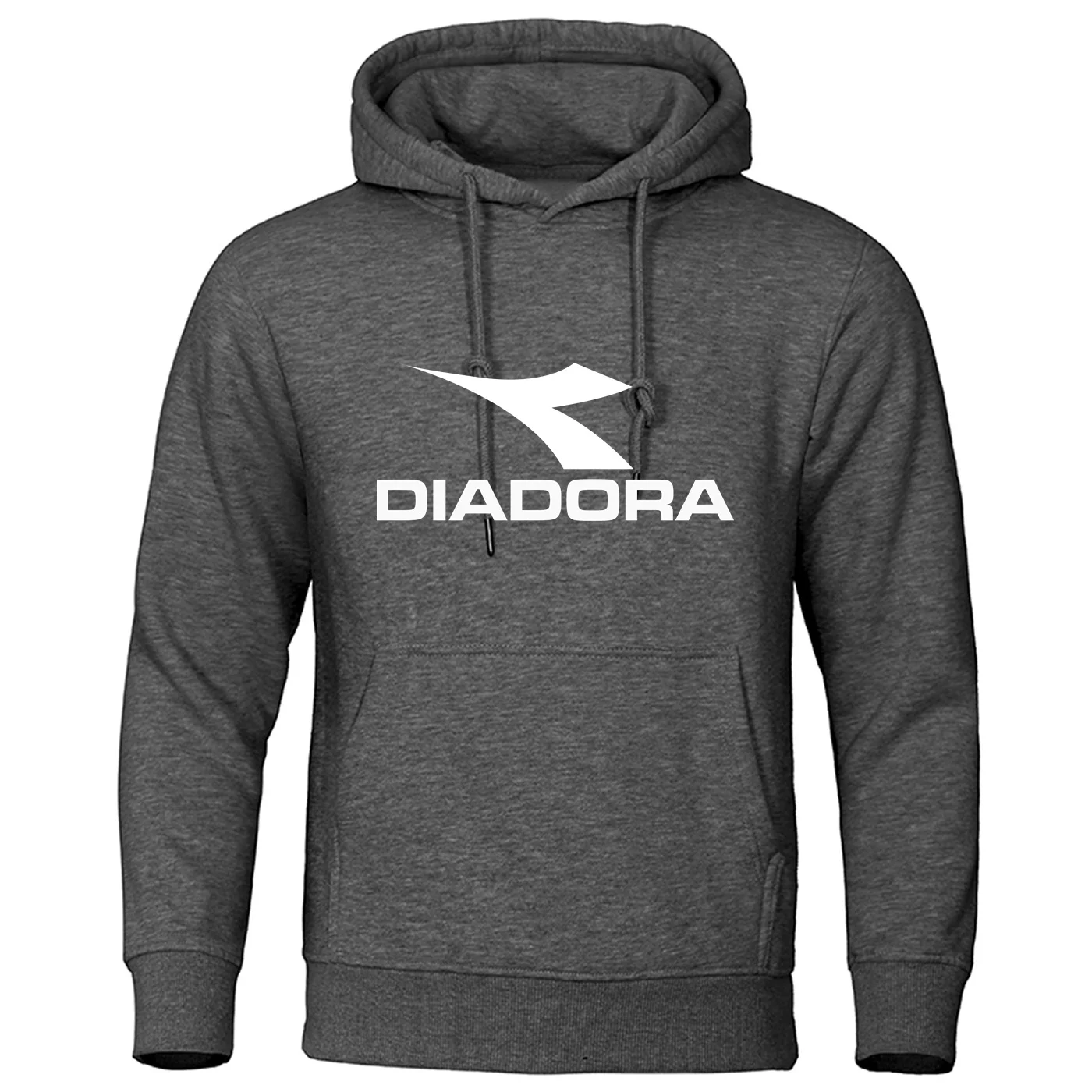 

Diadora-Sudadera con capucha para hombre, ropa deportiva informal a la moda, Jersey holgado con estampado cómod de calle 2024