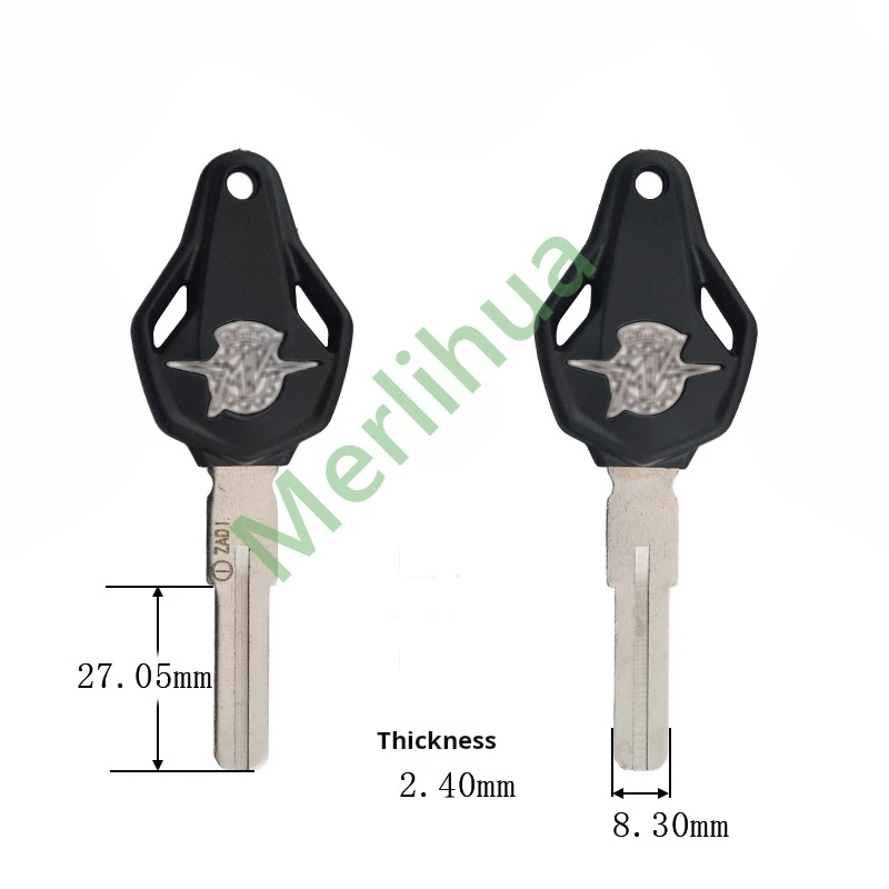 MV Agusta motorcycle key, suitable for: MV Agusta F3 B3 F4 B4 Rivale Dragster key(Can install chips).