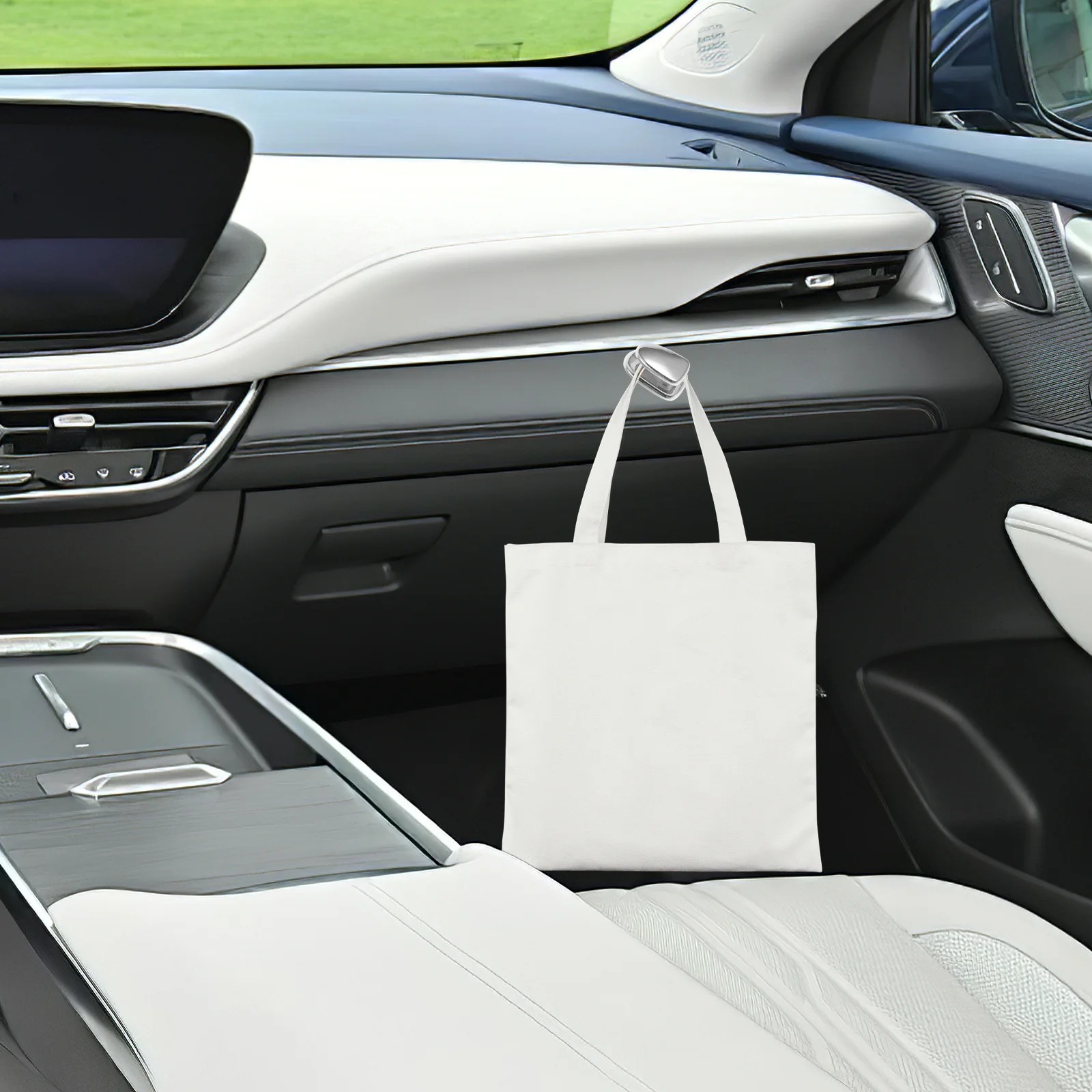 

2Pcs Car Mini Hooks Small Sundries Organizer Easy to Use Reusable Space Saver Car Hooks Mini Hook Auto Interior Accessories