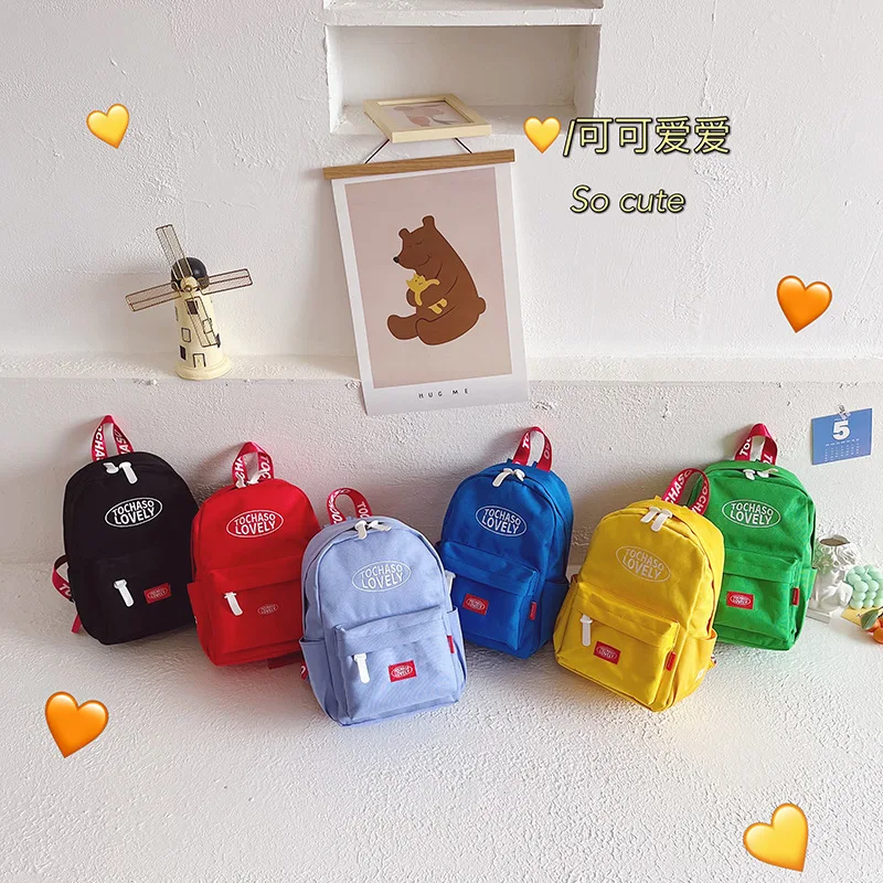 

Children Backpack Kindergarten Letter Fashion School Bags Lightweight Designer Bags Cute Backpacks Cartoon Backpack Mochila Sac