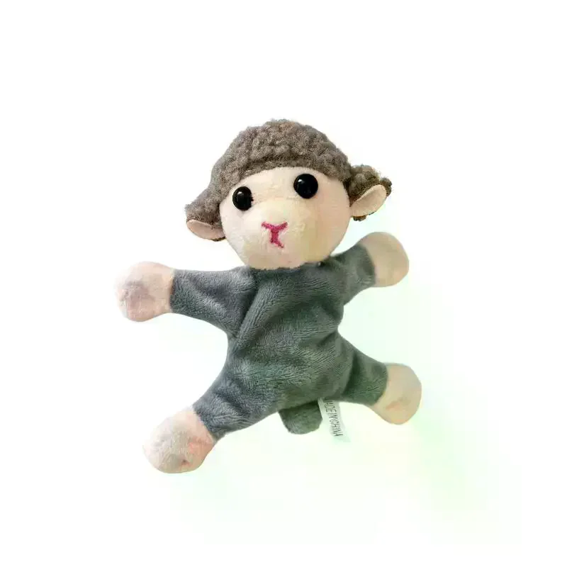 Cute Sheep Plush Fridge Magnet Fluffy Lamb Doll Magnetic Sticker Lightweight for Whiteboard Note Holder Use