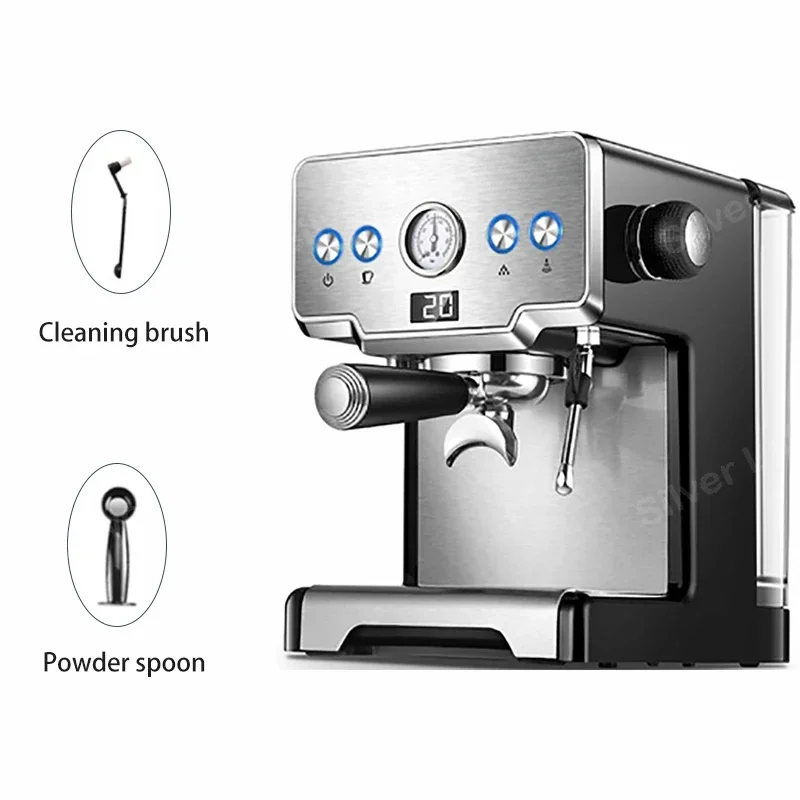 15bar Coffee Machine Concentrated Coffee Semi-Automatic Pump Type Cappuccino Machine Italian Coffee Machine CRM3605