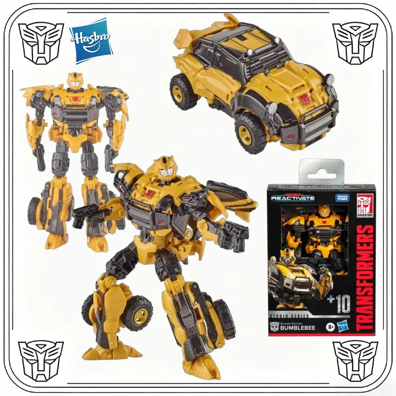 

В НАЛИЧИИ: Трансформируемые игрушки Hasbro Gamer Edition SSGE-10 Bumblebee, фигурка робота, коллекционные игрушки, подарки, товары для хобби