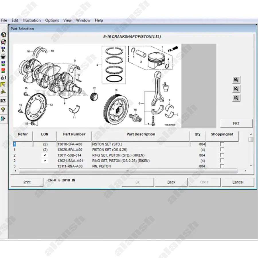 2021.3 for honda EPC v3.0 Electronic Parts Catalogue + nitro