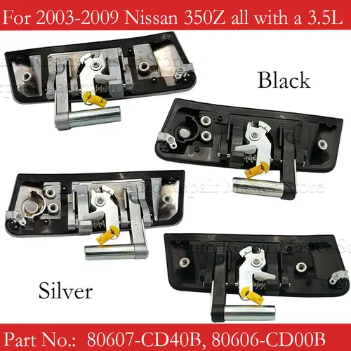 Imagen 2 del producto Manijas de puerta Exterior izquierda derecha para Nissan 350Z 2003 2004 2005 2006 2007 2008 2009 80606-CD00B 80607-CD40B 80606-CD01E