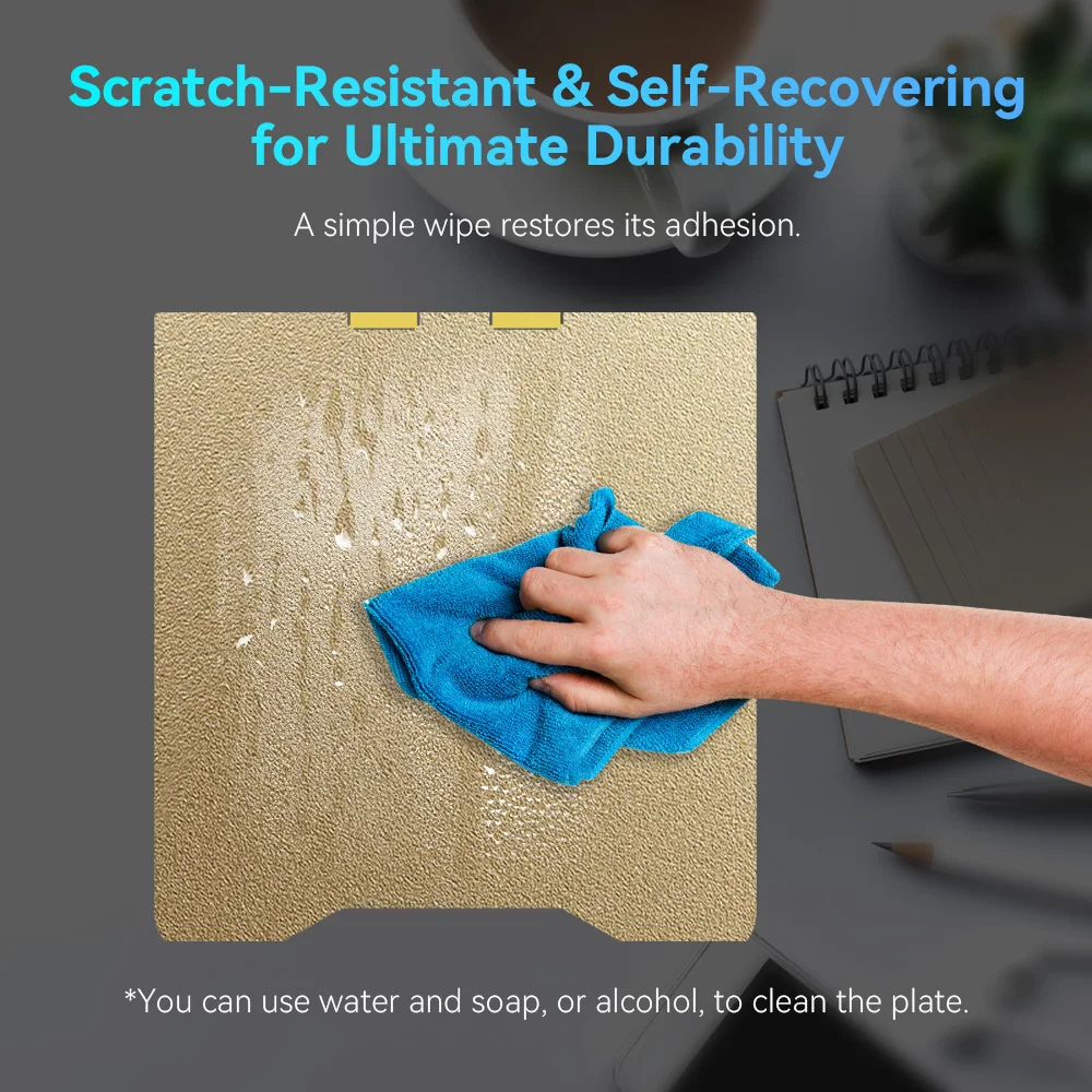 ل Creality K2 Pro بناء لوحة 310x325 مزدوجة الوجهين PEI الملمس Creality K2 Pro أجزاء الربيع الصلب ثلاثية الأبعاد ملحقات الطابعة