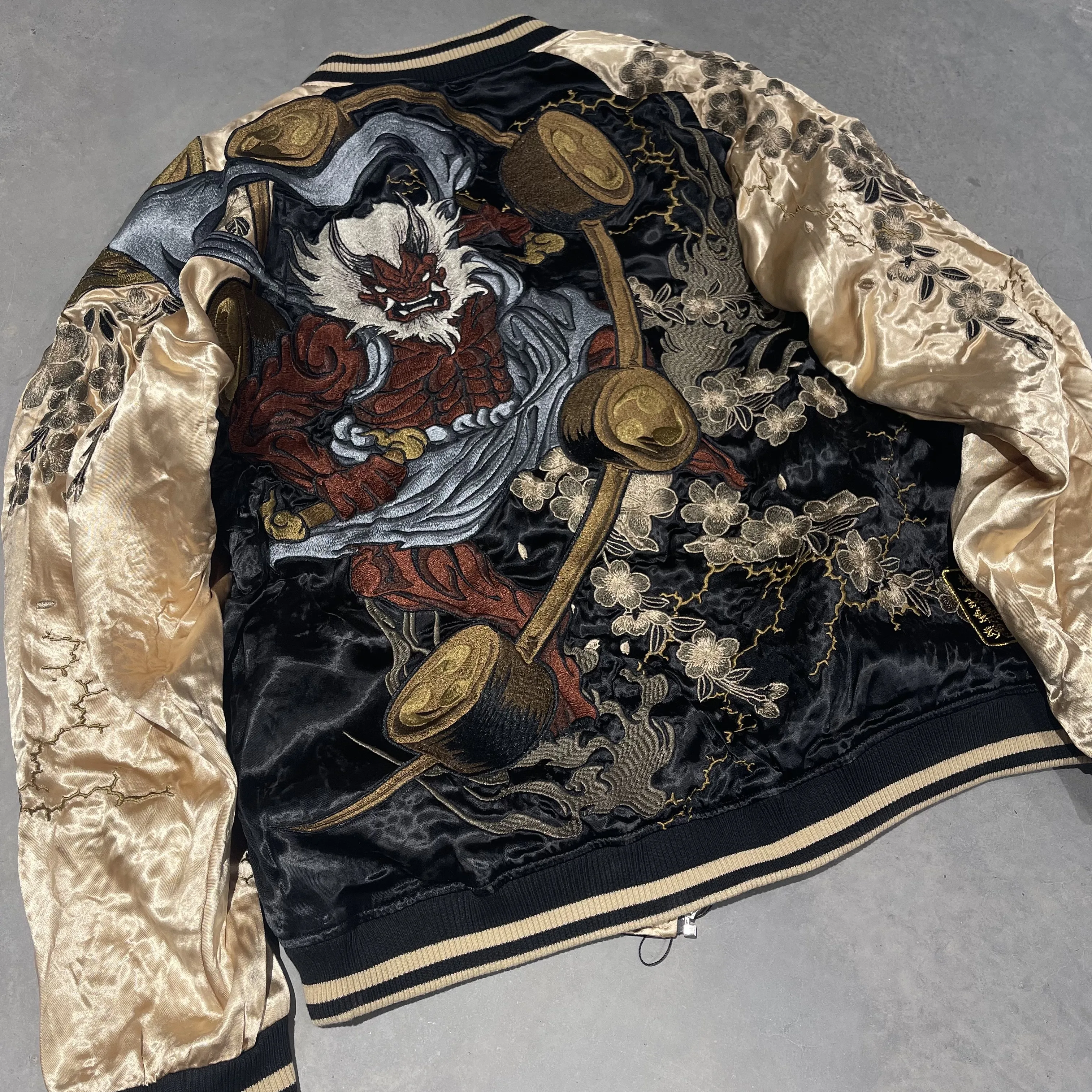Commemorative Yokosuka Heavy Industries embroidered double-sided jacket, hot-blooded block coat - view 5