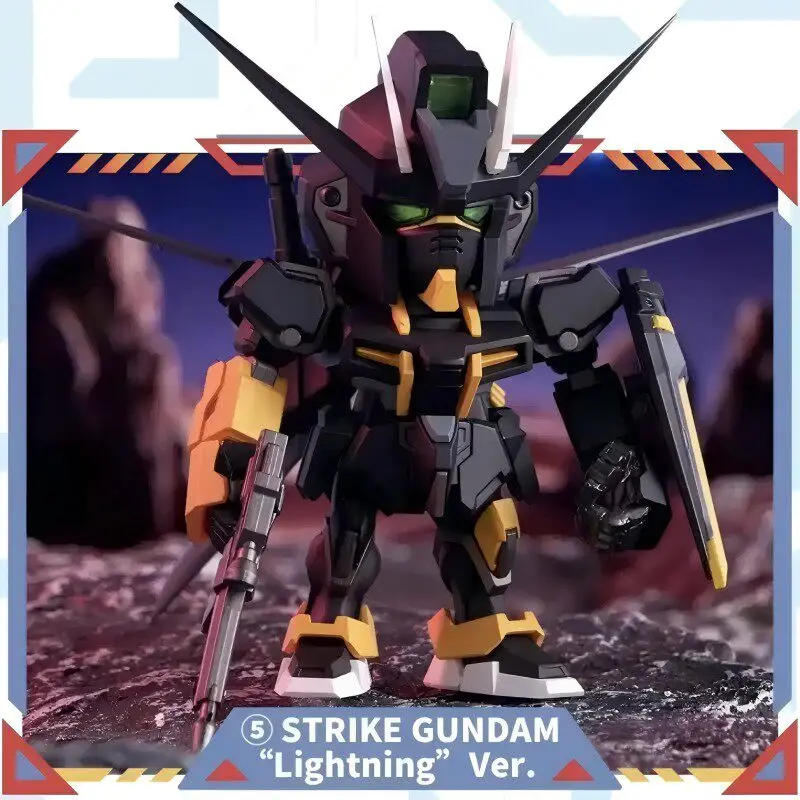 100% Bandai QMSV MINI Strike & Destiny Gundam Blind Box Mobile