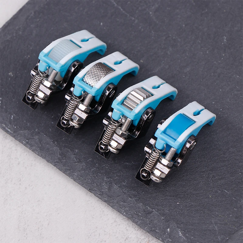 Blau ersetzen schmale Walze Nähfuß für industrielle Einnadel-Stepp stich Nähmaschine Rad schmale Walze Nähfuß ~