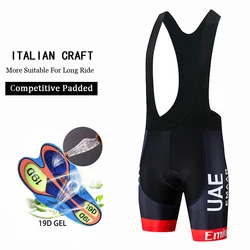 UAE Summer Cycling Bib Shorts Breathable Sport Mountain Bicycle Cycling Pants Bike Shorts culotte ciclismo hombre bicycle shorts