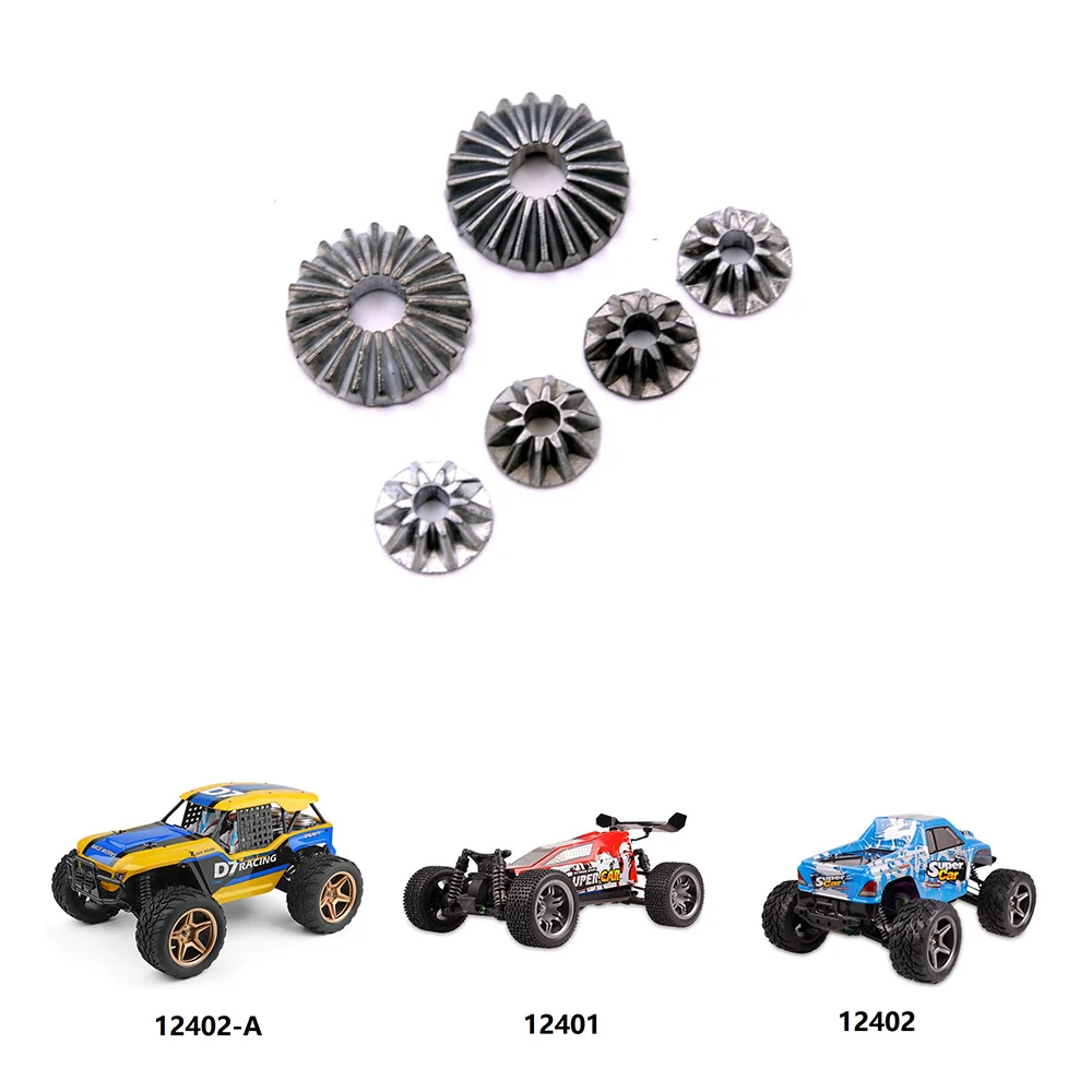 Metal Differential Gear 12402-A-1952 for Wltoys 104009 12402-A 12401 12402 12403 12404 12409 RC Car Upgrade Parts