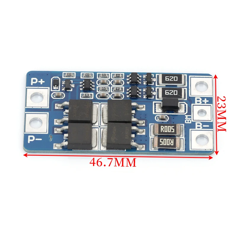 2S 10A 7.4V 18650 lithium battery protection board 8.4V balanced function/overcharged protection Good