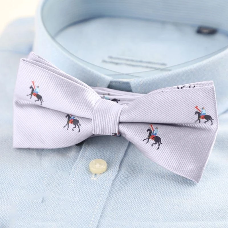 

Men's Stylish Bowtie High-density Woven Novel Pattern Pre-tied Tie for Party 425F