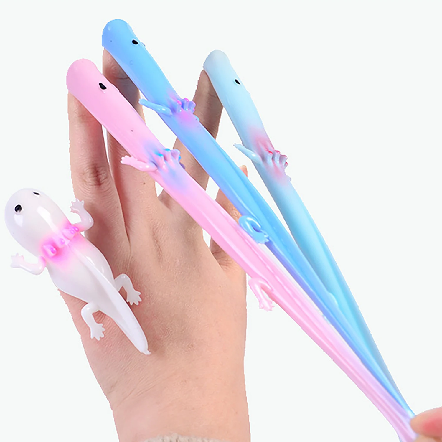 

Finger Dart Shooter Salamander Finger Shooter Toy TPR Finger Fun Puzzle Wall Adhesive Stress Relief Toy