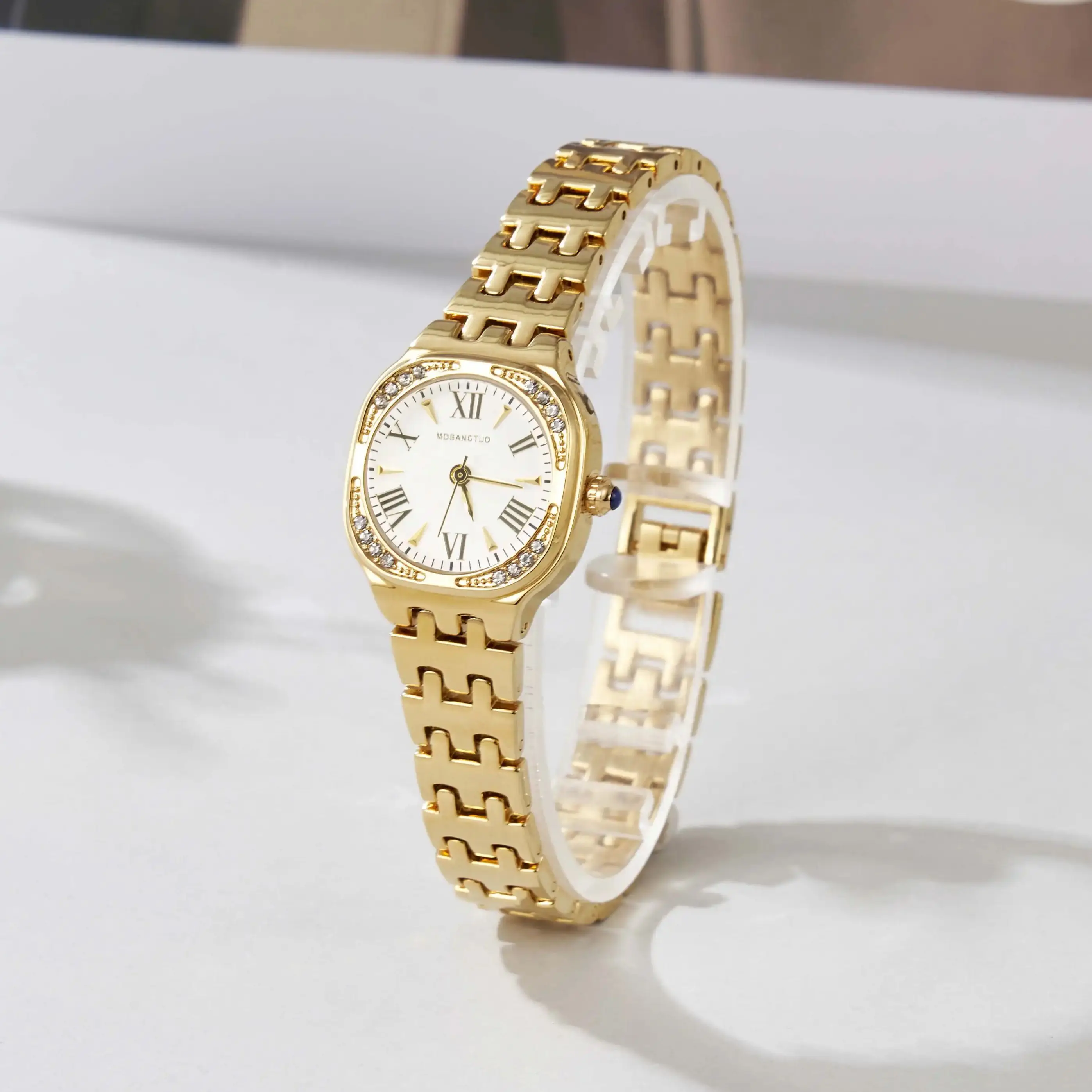 Ladies Fashionable Elegant Luxurious Business Elite Women's Watch Trend Design Waterproof Steel Strip Gift Quartz Watches
