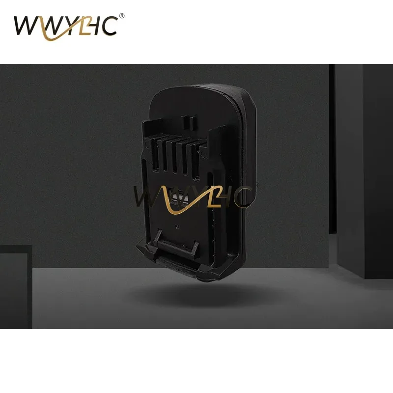 USB Battery Adapter Converter, Small Foot To Large Foot Battery Conversion Base for Power Machine