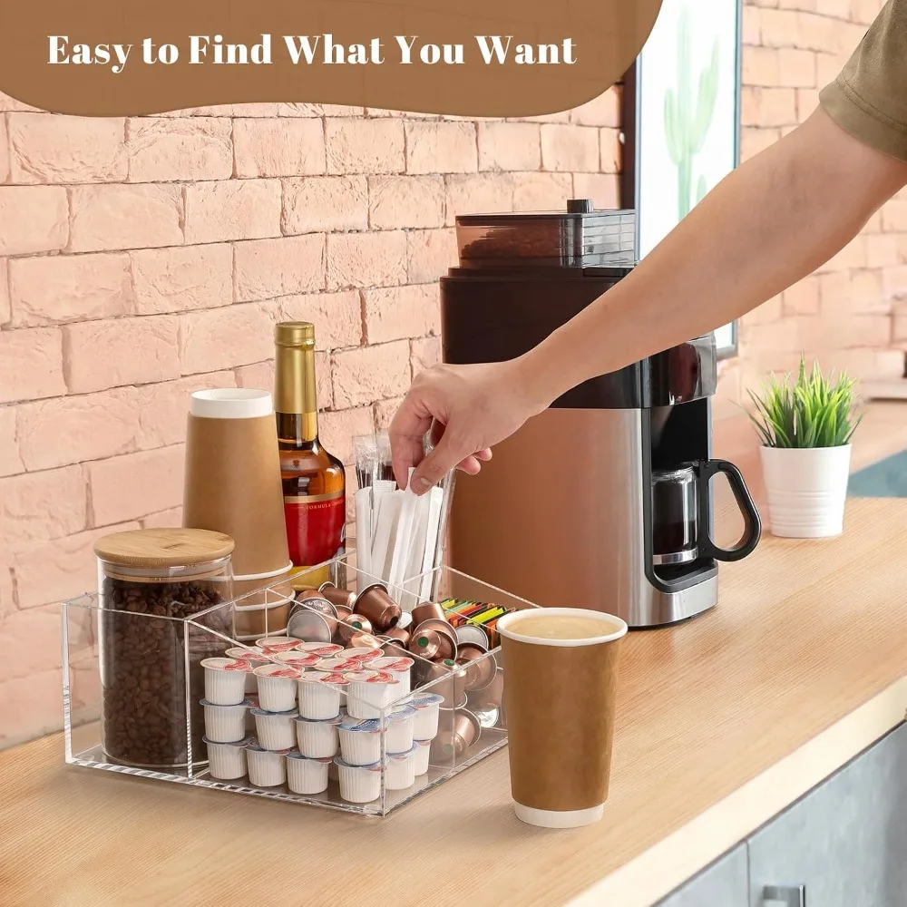 Acrylic Coffee Bar Organizer 4