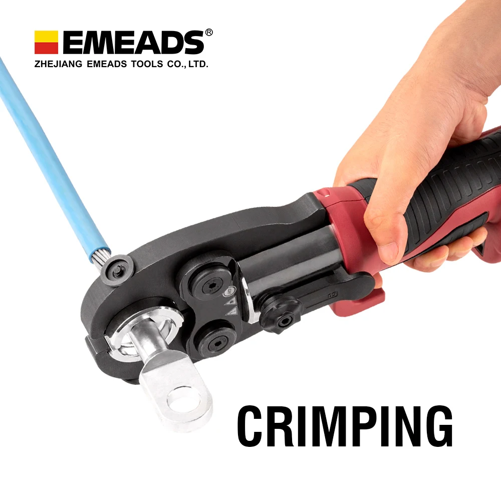 GES-300C-2 Pro Press Electric Plumbing Copper Pipe Tool Hydraulic Hvac Crimping Tools Plastic Box EMEADS