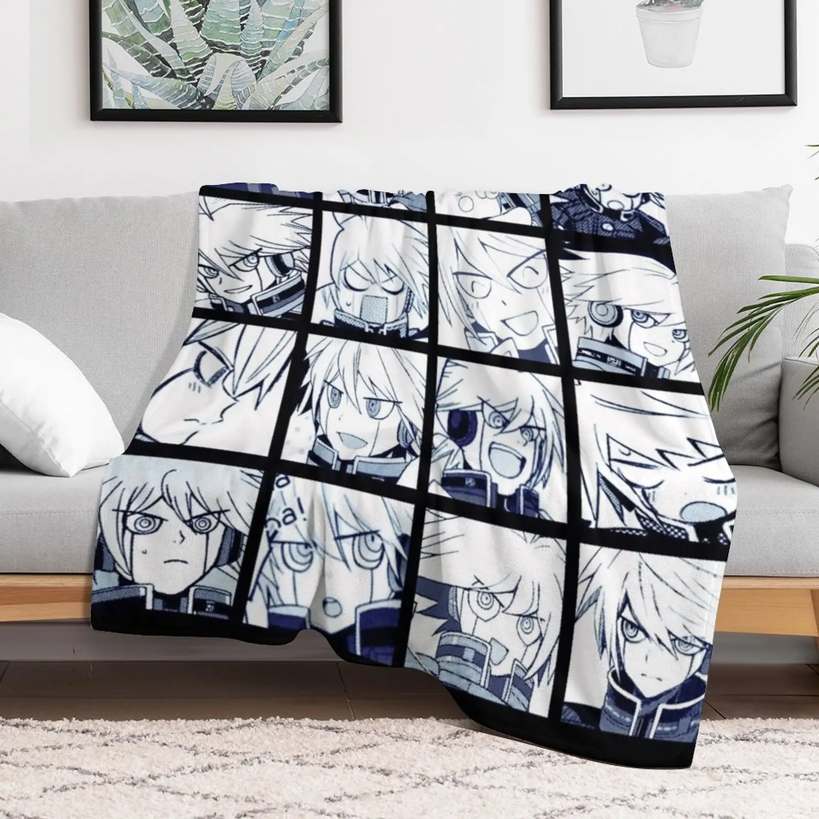 Kiibo Manga Collection (Colored) Throw Blanket Hairys Furrys Blankets