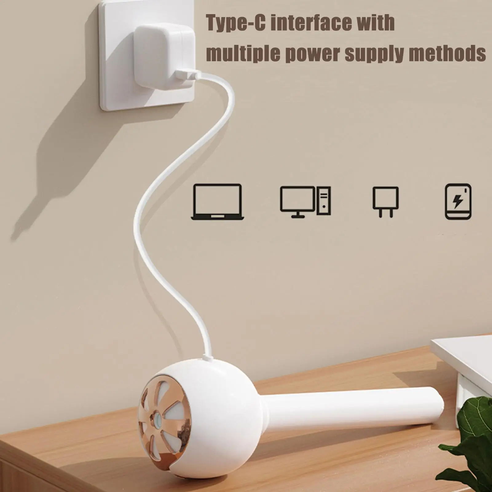 

Увлажнитель-палочка, перезаряжаемый через USB, мини-тихий диффузор с тонким туманом, увлажнитель-диффузор, дорожная влаговая палочка для спальни, стола, путешествия