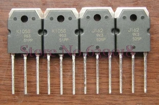 2pcs/lot=(1pair) 2SK1058 2SJ162 K1058 J162 TO-3P In Stock