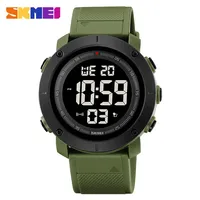 SKMEI 2122 Outdoor Sports Military Digital Men Watches Simple Waterproof Stopwatch Mens Electronic Wristwatch Clock reloj hombre