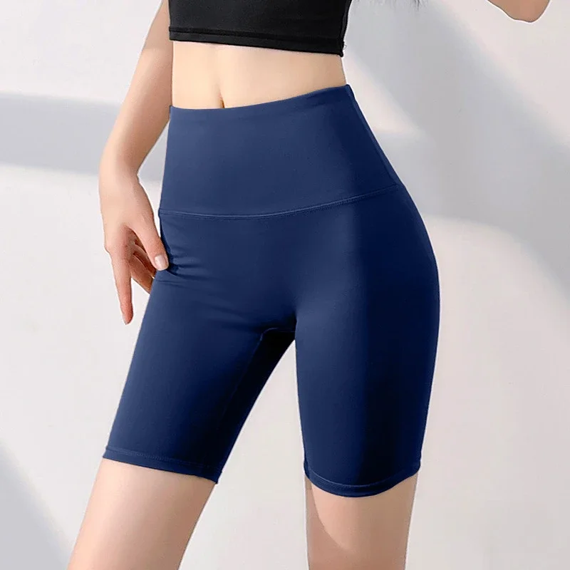 NEW Women's Elastic Waist Running Shorts Lightweight Quick Dry Athletic Shorts T-free Nude Yoga Pants with A Peach Butt Leggings