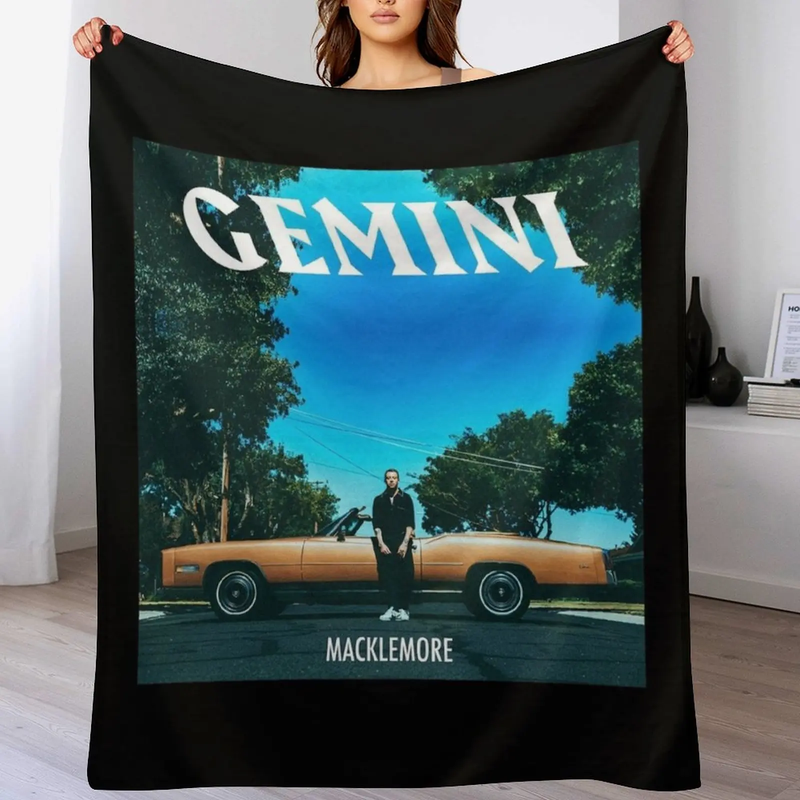 

Macklemore & Ryan Lewis gemini Throw Blanket Soft Beds Single Heavy Camping Blankets