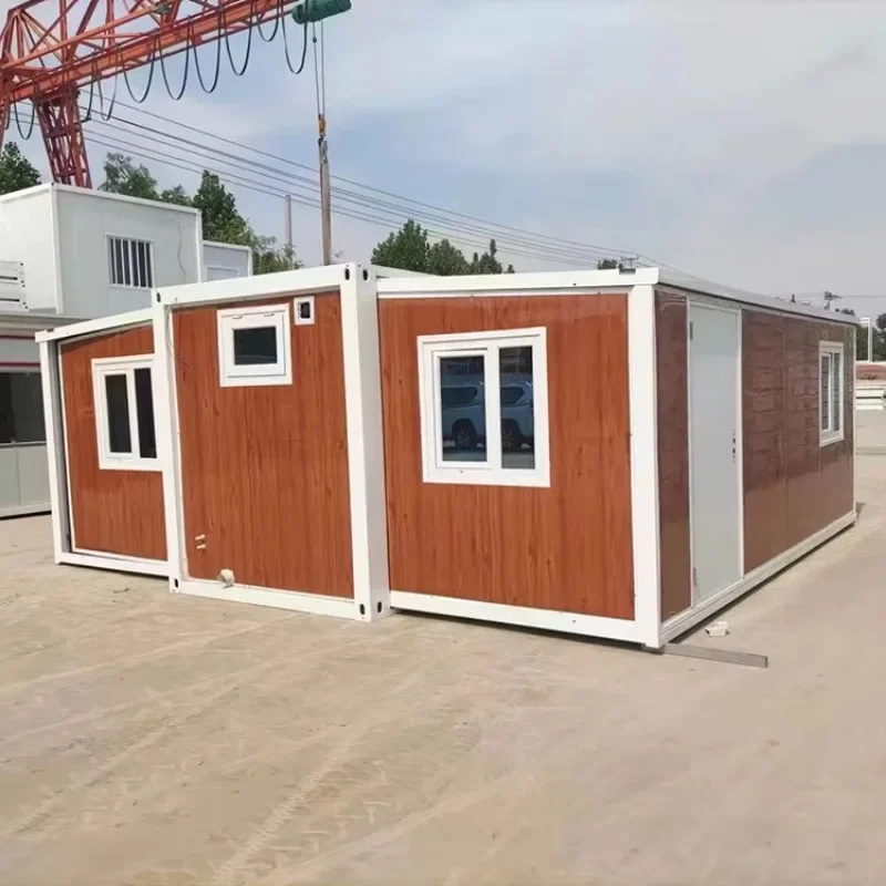 China Suppliers Custom 20ft 40ft Expandable Foldable Container House Prefab Bedroom Homes Folding Tiny Fold Out House