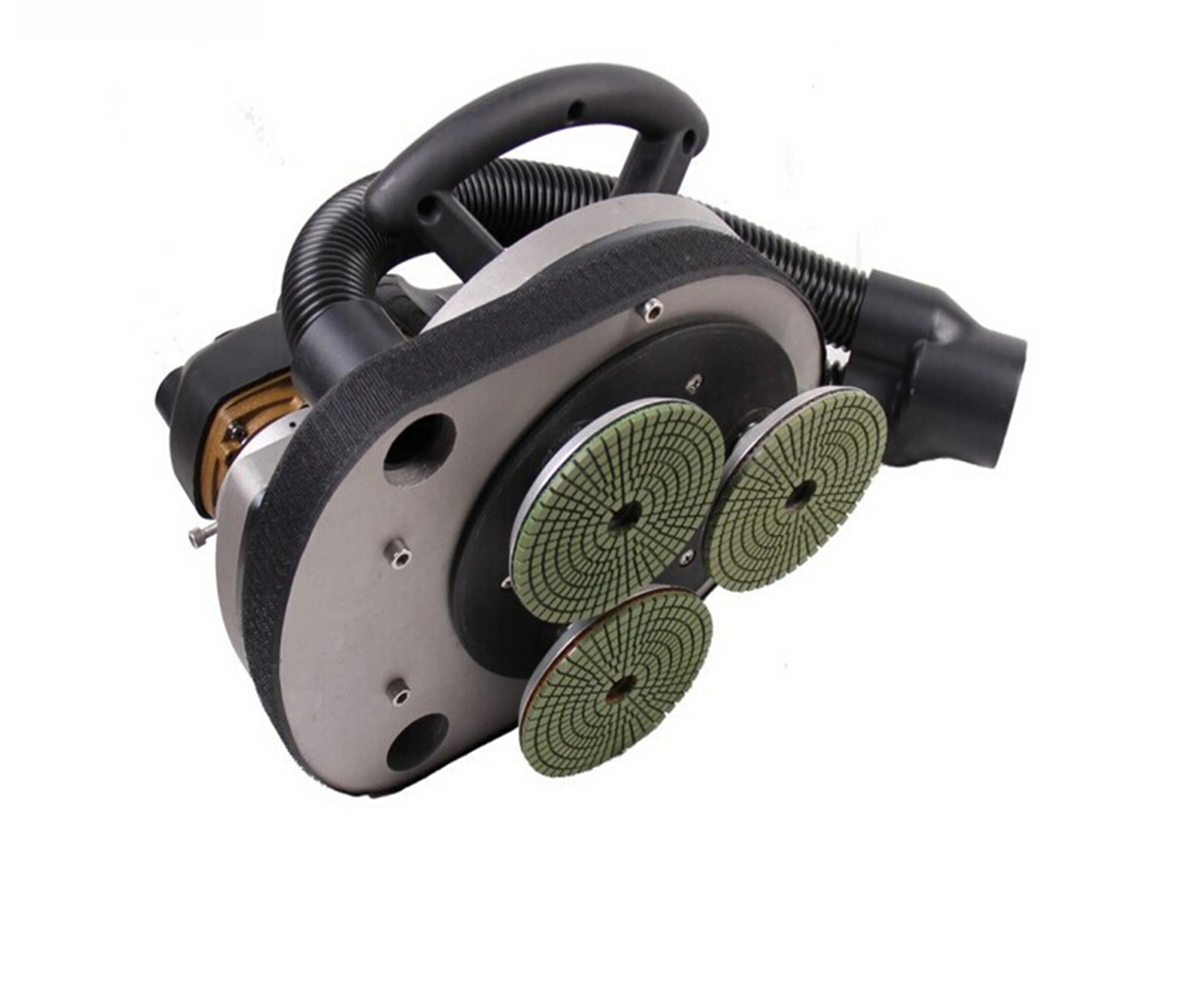 Three Heads 220V/110V Marble Granite Concrete Wet Polishing Machine Stone Grinder Polisher