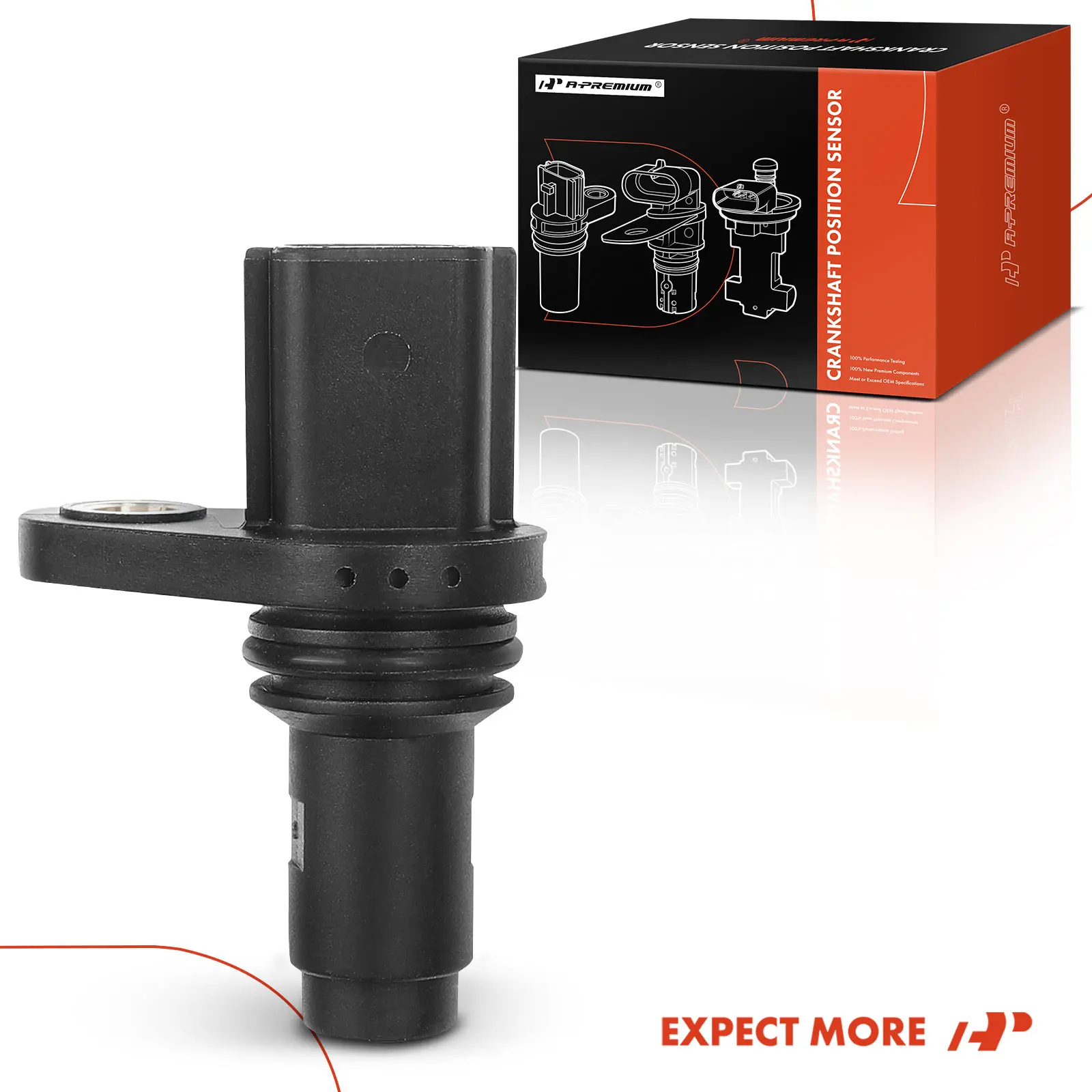 A-Premium Engine Crankshaft Position Sensor for Nissan Versa 2009 2010 L4 1.6L 23731ED01A 7
