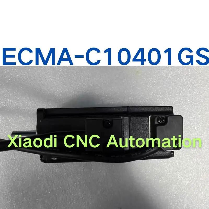 Used ECMA-C10401GS 100W servo motor test OK, fast shipping