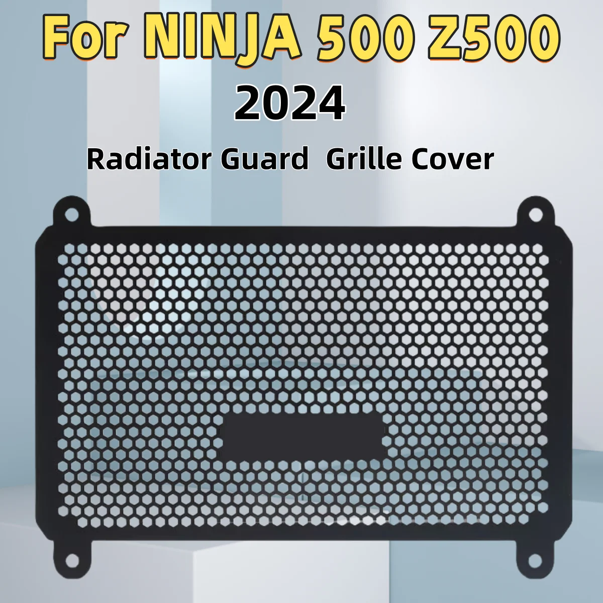 

Motorcycle Radiator Guard Grille Cover Protector Protective Grill For NINJA 500 Z500 2024 2025