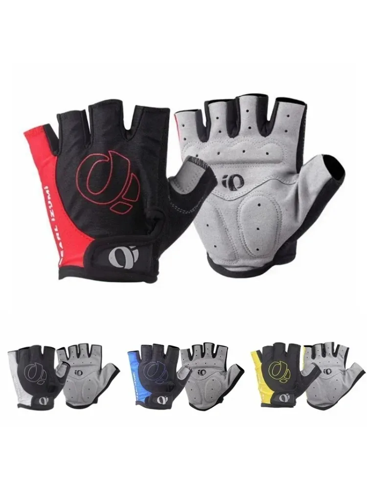 AliExpress NONE Cycling Gloves Half Finger Gel Anti-Slip Anti-Sweat Road Bike Gloves For Men Mtb Gloves Half Finger Gel Cycling Equipment