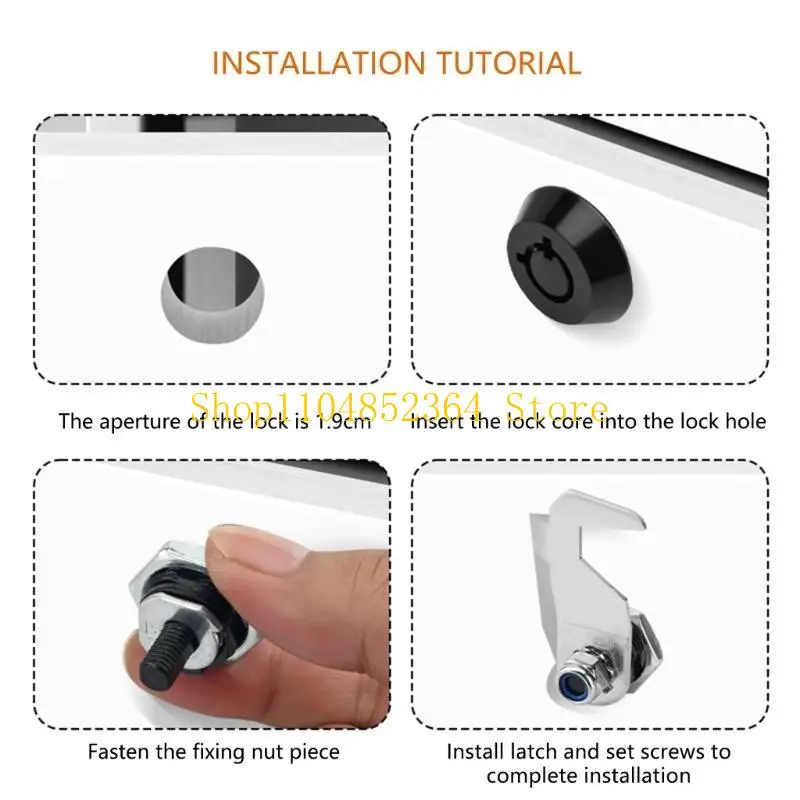 652F ช่วยเพิ่มความปลอดภัยด้วย Cams Tubulars Locks Steel Keyed Keyed เหมือนกัน