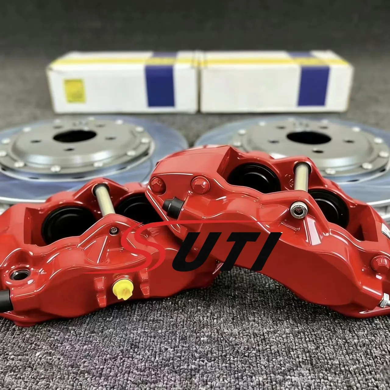 Arrival Front Big Brake 4-Piston Brake Caliper Kit 9200 300mm Dish 16 Inch Wheels High Performance Car Sale