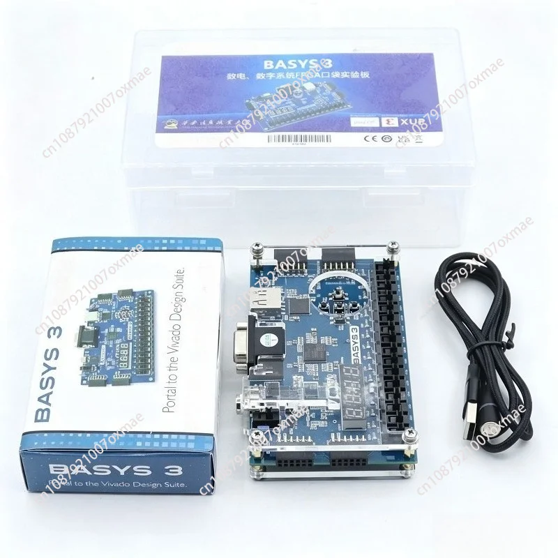 Basys 3 FPGA Development Board, Xilinx Artix-7, Model 410-183, Programmable Logic Trainer Board