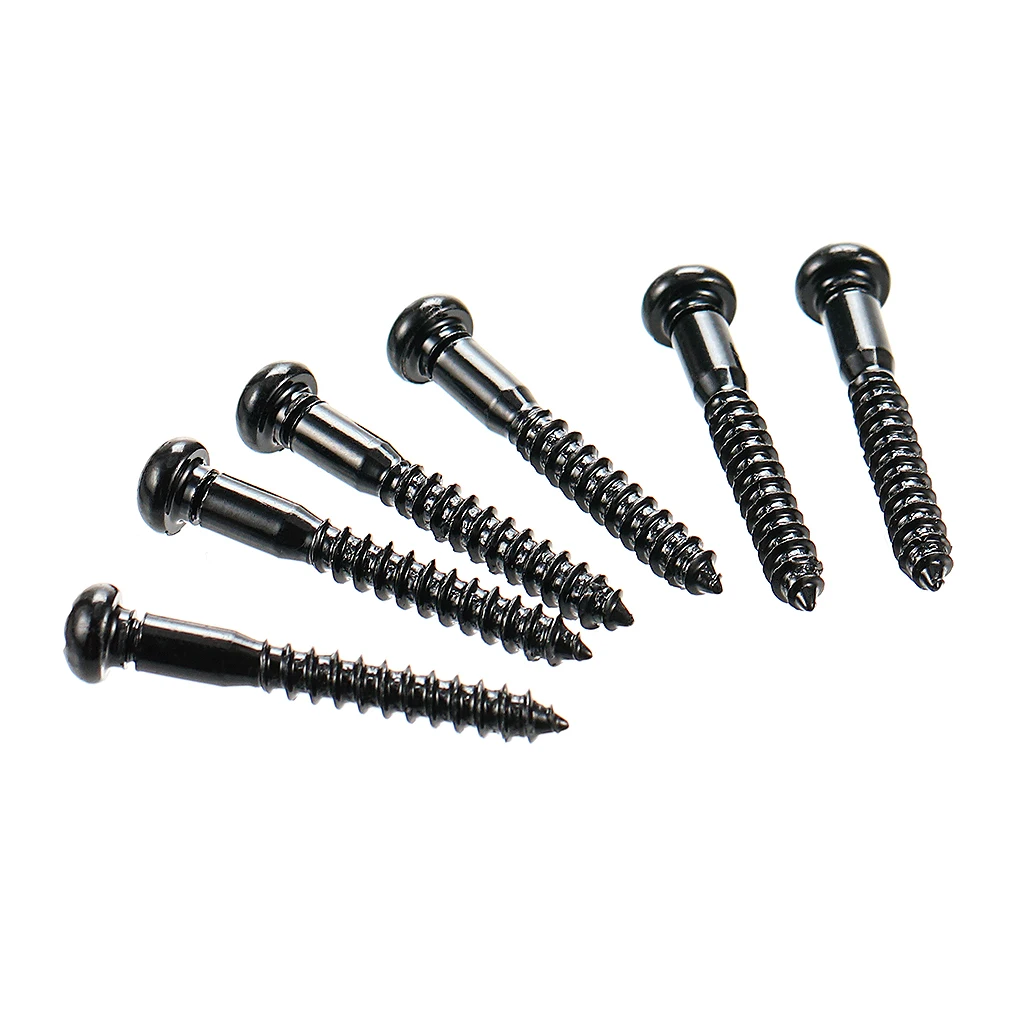 

Набор прецизионных мостовых винтов для электрогитары из нержавеющей стали, антикоррозийная замена для гитар PRS, система тремоло (6 шт.)