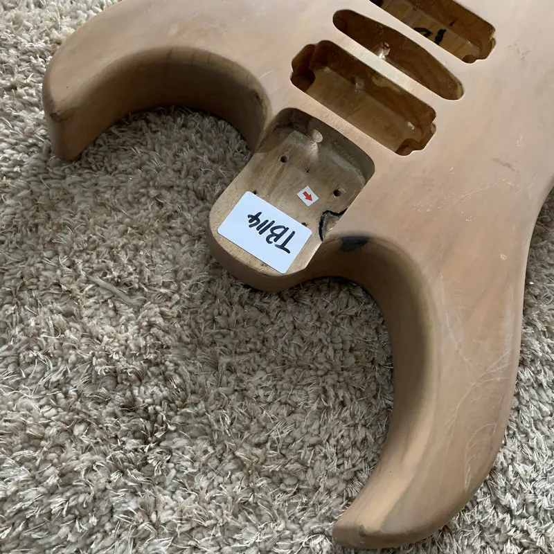 Guitar Body Natural Solid Alder Wood HSH Pickups Original Ibanez GIO GRX Series Replacement DIY