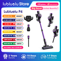 Lubluelu P4 Cordless Vacuum Cleaner 36Kpa Suction, 40Mins Runtime, Self-Standing, Green LED, for Hard Floor Carpet Pet