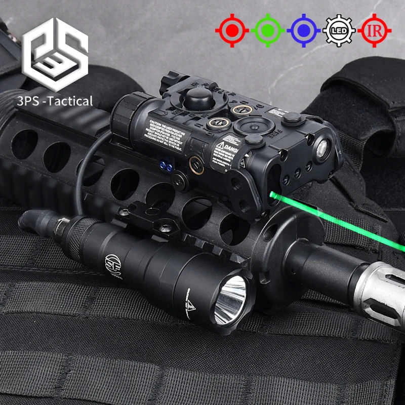 

WADSN L3 NGAL Laser Sight Red Green Blue IR Laser Surefir M300 M600 Weapon Scout Light AXON Switch Fit 20mm Picatinny Rail PEQ15