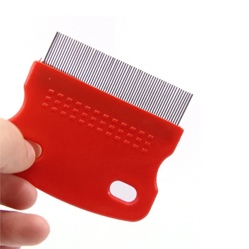 1/2PCS Flea Comb For Cat Dog Pet Stainless Steel Comfort Flea Hair Grooming Tools Pet Cat Dog Comb Removal Flea And Lice Brush