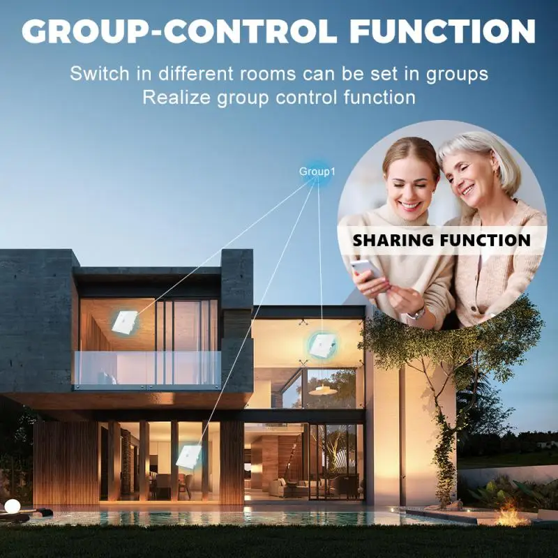 Adjustable Button Light Simple Durable Application Control High Durability Wireless Network Connection Wireless Network Control