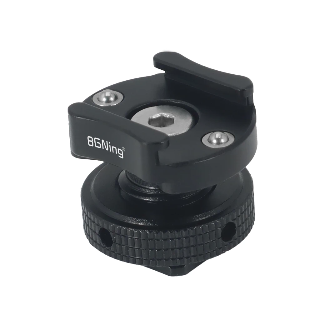 2 x Kaltschuh-Montageadapter für DJI Mic/Mic 2 Hollyland Rode Wireless Lavalier-Mikrofon-Empfänger, Ständer, Anti-Drop-Mikrofon – Detail 10