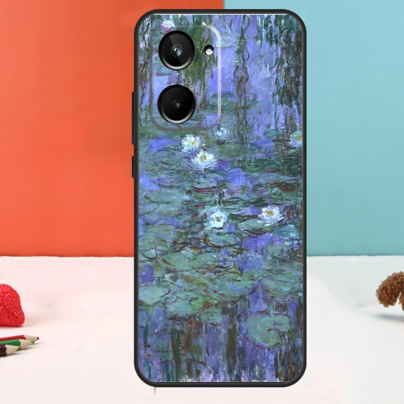 حافظة لوحة فنية لهاتف Realme ، Realme GT Neo 5 ، GT3 ، GT5 9 ، 10 ، 11 ، 12 Pro Plus ، C25s ، C21Y ، C30 ، C31 ، C33 ، C35 ، C51 ، c53 ، C55 #6