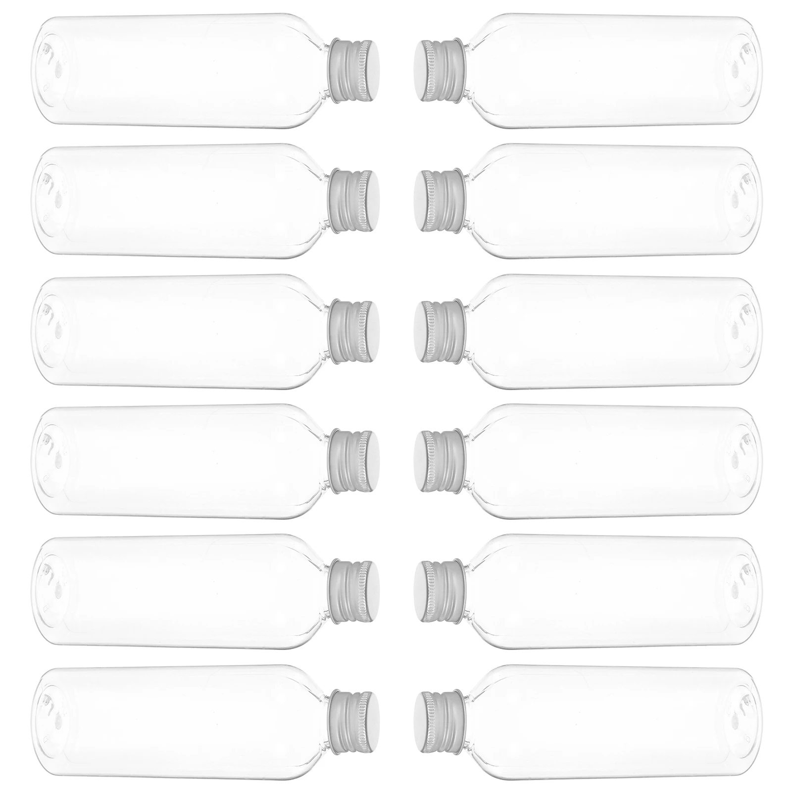 

20pcs Bottles Travel Size Refillable Containers for Lotion Toner Samples Water Plastic Durable Portable Empty Bottle