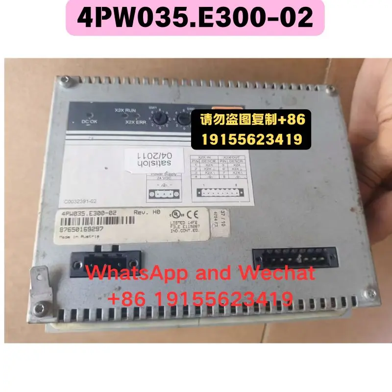 

Б/у контроллер 4PW035.E300-02 Функциональный тест ОК