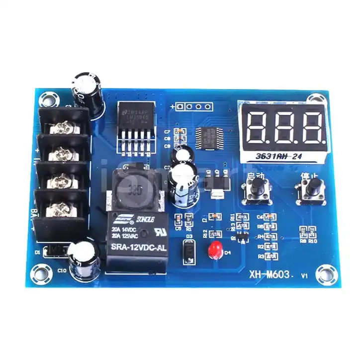 XH-M603 12-24V Storage Lithium Battery Charger Control Switch LED Display Protection Board Product Category PCB & PCBA