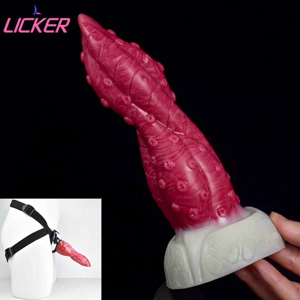 

LICKER Dick Toy Octopus Tentacles Wearable Artificial Dildo Sex Goods Adult Game Penis For Women Masturbator Vaginal Stimulation